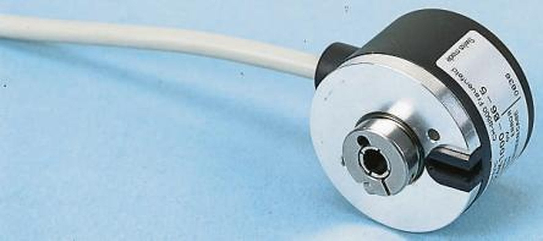 Baumer BHK Series Optical Incremental Encoder 30V dc, 100 ppr ppr, HTL/Push Pull Signal, Hollow Type, 6 mm Shaft