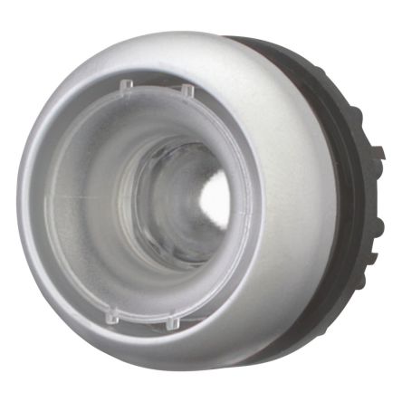 Eaton M22 Series Silver Momentary Push Button Head, 22.5 mm Cutout, IP66, IP67, IP69K