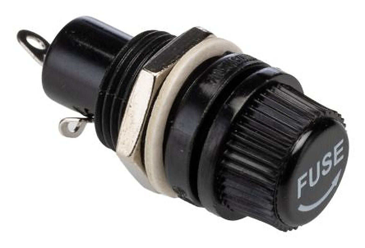 Eaton 10A Panel Mount Fuse Holder for 5 x 20 mm, 250V ac