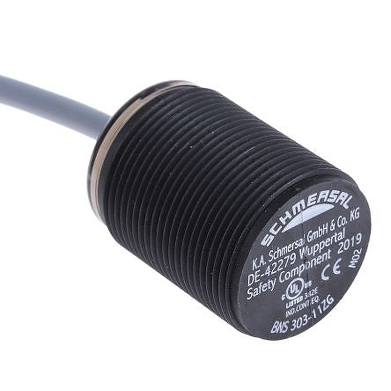 Schmersal BNS303 Series Magnetic Non-Contact Safety Switch, Plastic Housing, 24V dc, NO, NC, Cable