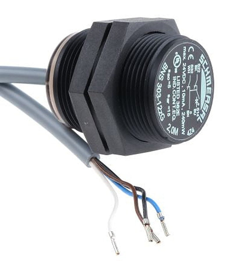 Schmersal BNS303 Series Magnetic Non-Contact Safety Switch, Plastic Housing, 24V dc, 2, Cable