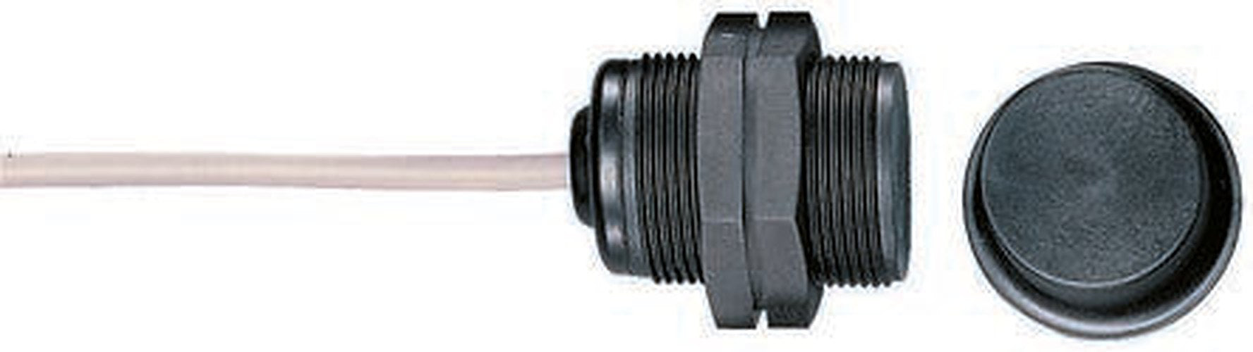 Schmersal BNS303 Series Magnetic Non-Contact Safety Switch, Plastic Housing, 24V dc, 1 NO/2 NC, M12