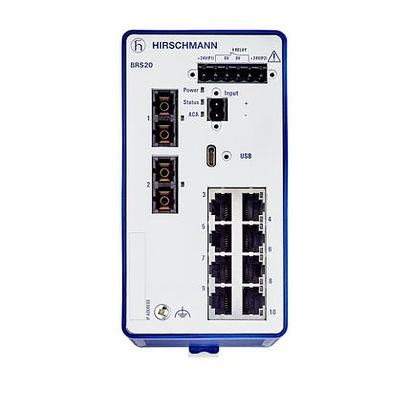 Hirschmann Managed 10 Port Ethernet Switch
