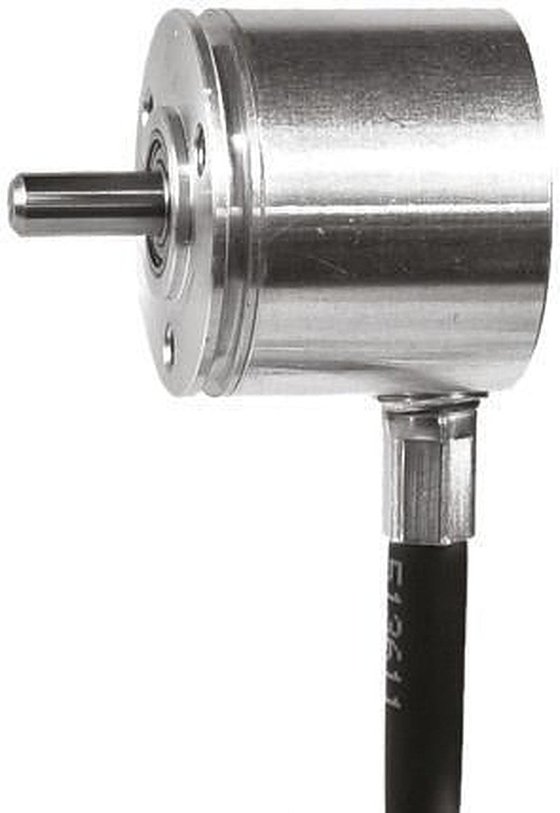 Baumer BTIV Series Optical Incremental Encoder 30V, 1024 ppr ppr, Push Pull, HTL Signal, Solid Type, 4 mm Shaft