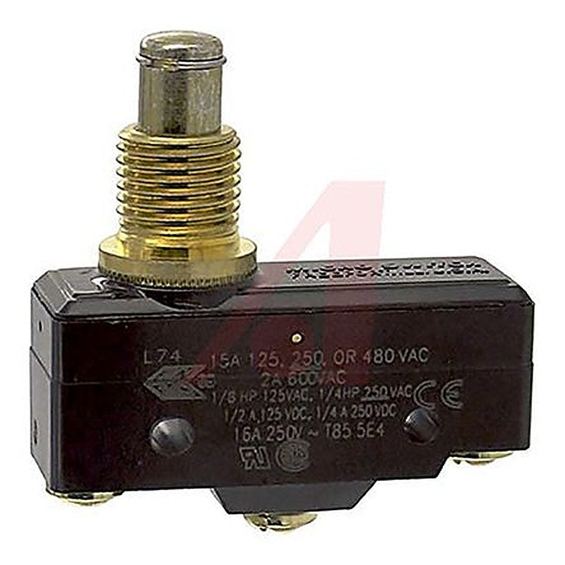 Honeywell Plunger Micro Switch, Screw Terminal, 15 A, SPCO