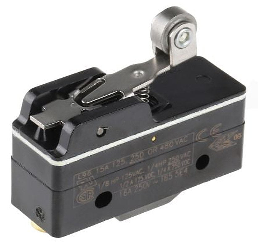 Honeywell BZ Series Roller Lever Limit Switch, SPDT, General Purpose Phenolic Housing, 250V ac