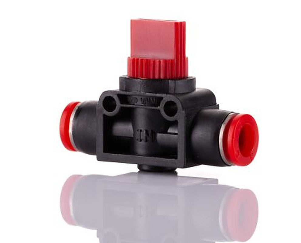 Norgren Manual Pneumatic Manual Control Valve Pneufit C Series, Push-in Push In 8 mm, III B