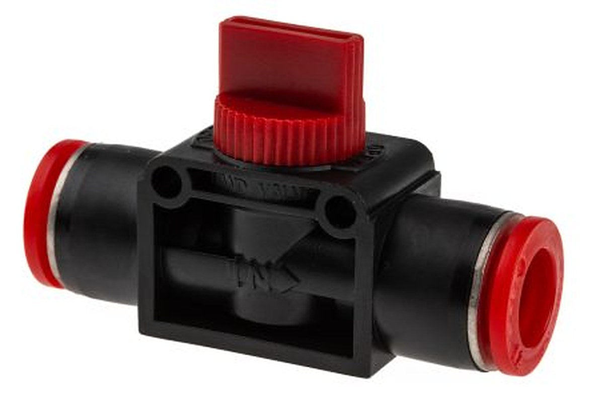 Norgren Lever Operated Pneumatic Manual Control Valve Pneufit C Series, Push-in Push In 12 mm, III B