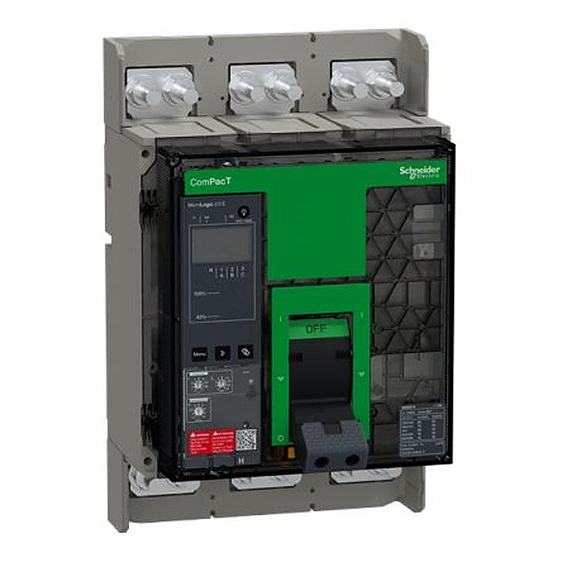 Schneider Electric, ComPact, ComPacT NS Molded Case Circuit Breaker 3-Pole 800A, Breaking Capacity 30 kA, Fixed