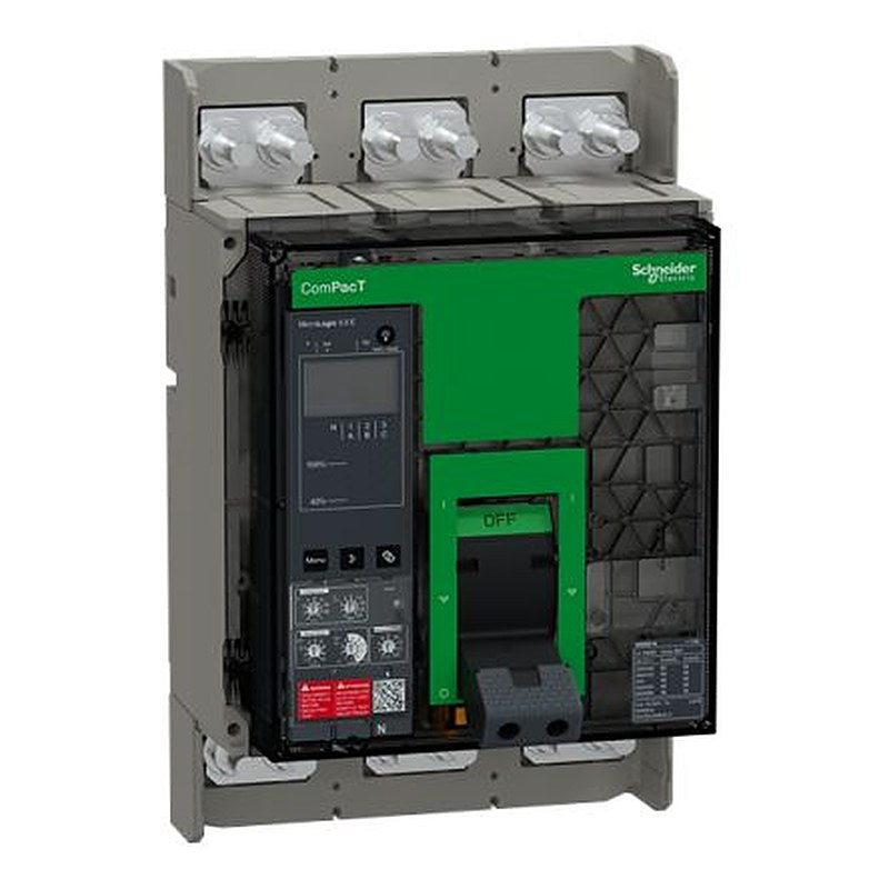 Schneider Electric, ComPact, ComPacT NS Molded Case Circuit Breaker 3-Pole 800A, Breaking Capacity 30 kA, Fixed