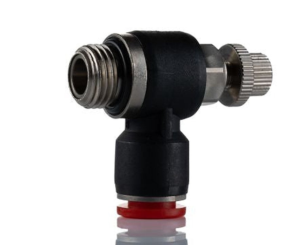 Norgren Pneufit C Series Banjo In-line Regulator, Inlet Male, Threaded BSPP 16 mm, Outlet Female Push-in Fitting 16 mm