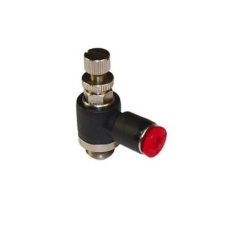 Norgren Pneutic C Series Banjo Flow Out Flow Controller, Inlet Female, Threaded 10 mm, Outlet Female Push-in Fitting 10
