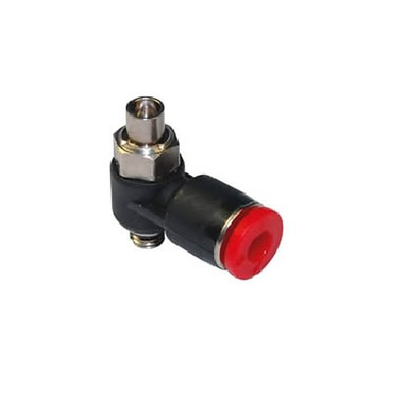 Norgren Pneutic C Series Shrouded Banjo Out Flow Controller, Inlet Male, Threaded, Outlet Female Push-in Fitting 6 mm