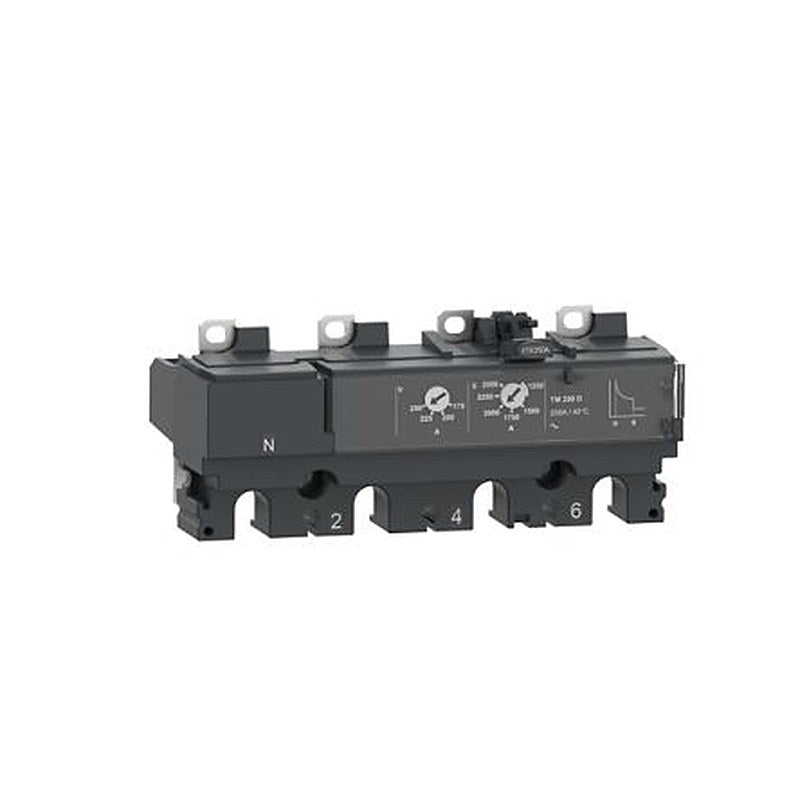 Schneider Electric, ComPact, ComPacT NSX Molded Case Circuit Breaker 4-Pole 16A, Fixed