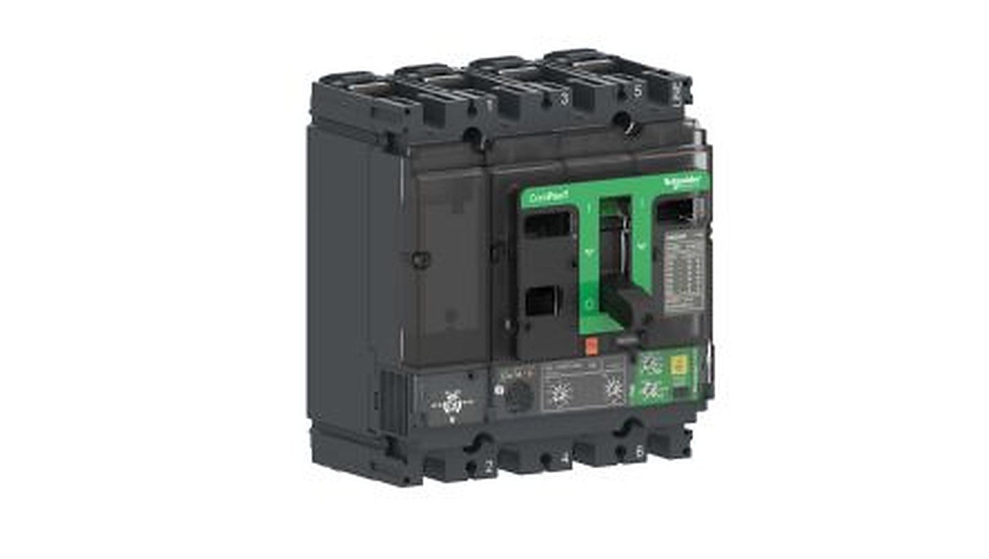 Schneider Electric, ComPact NSX, ComPacT NSX Circuit Breaker 4-Pole 100A, Breaking Capacity 40 kA
