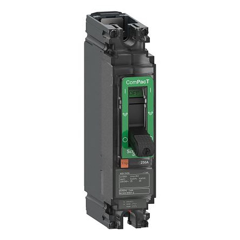 Schneider Electric, ComPact, C10 MCCB 1-Pole 30A, Breaking Capacity 40 kA, Fixed