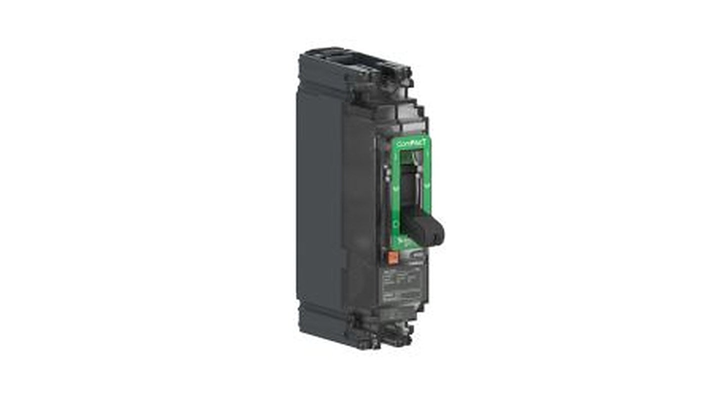 Schneider Electric, ComPact NSX, ComPacT NSX Circuit Breaker 1-Pole 40A, Breaking Capacity 25 kA, Fixed