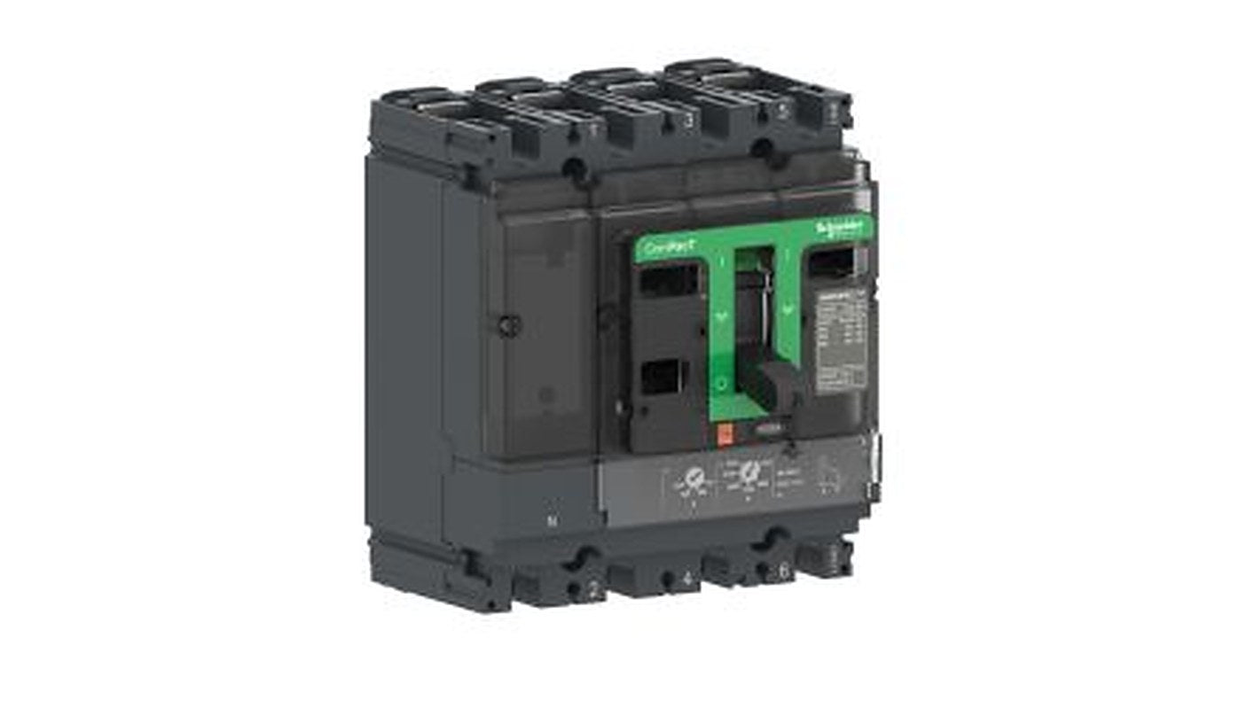 Schneider Electric, ComPact NSX, ComPacT NSX Circuit Breaker 4-Pole 50A, Breaking Capacity 90 kA, Fixed