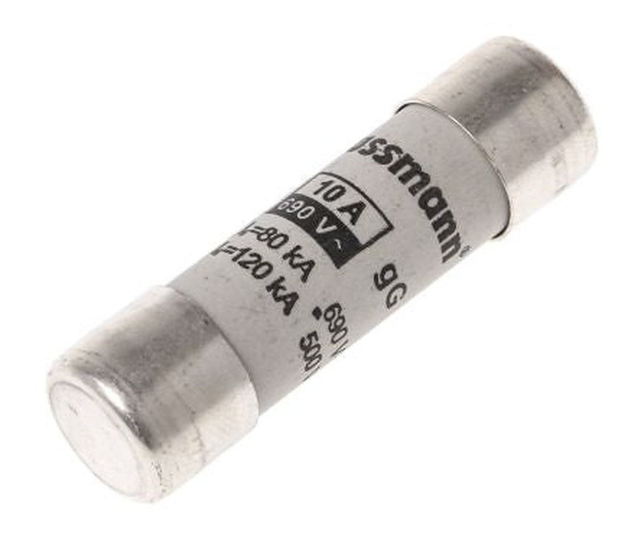 Eaton 10A Ceramic Cartridge Fuse, 14 x 51 mm