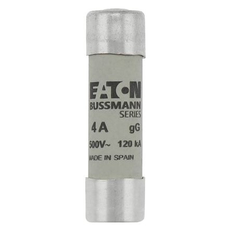 Eaton 4A Cartridge Fuse, 14 x 51 mm