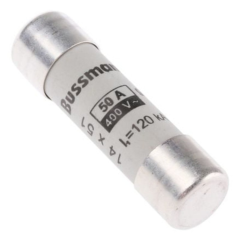 Eaton 50A Ceramic Cartridge Fuse, 14 x 51 mm