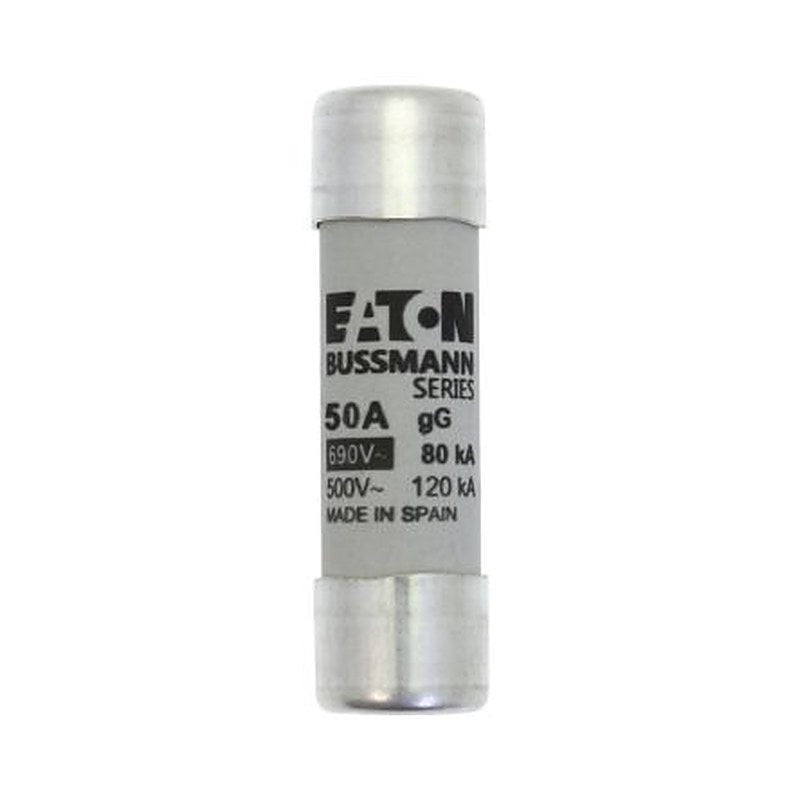 Eaton 50A Cartridge Fuse, 14 x 51 mm