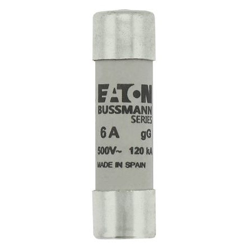 Eaton 6A Ceramic Cartridge Fuse, 14 x 51 mm