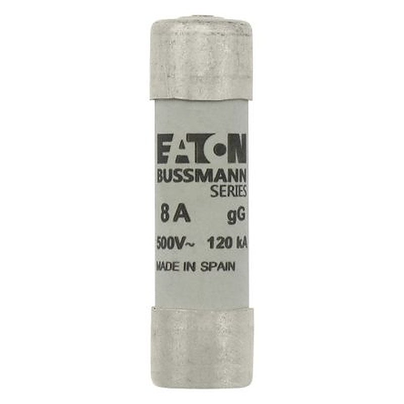 Eaton 8A Ceramic Cartridge Fuse, 14 x 51 mm