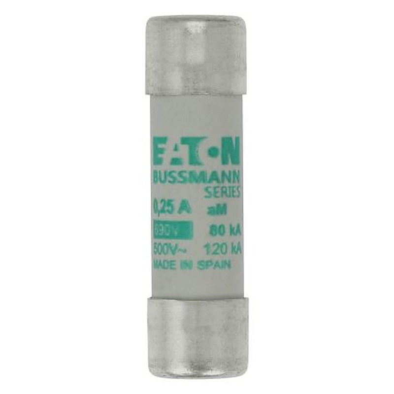 Eaton 0.25A AM Ceramic Cartridge Fuse, 14 x 51 mm