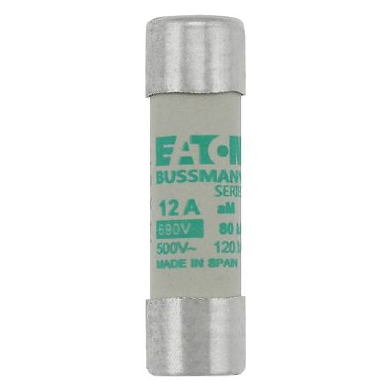 Eaton 12A AM Ceramic Cartridge Fuse, 14 x 51 mm