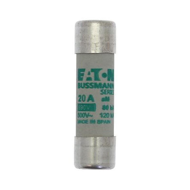 Eaton 20A Ceramic Cartridge Fuse, 14 x 51 mm