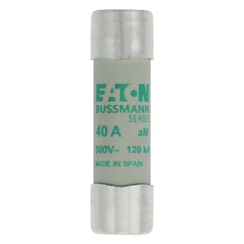 Eaton 40A AM Ceramic Cartridge Fuse, 14 x 51 mm