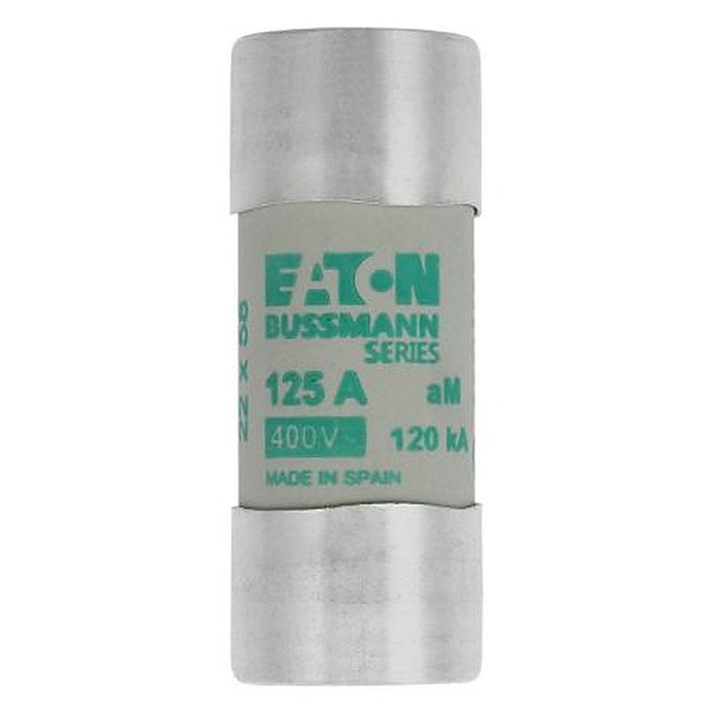 Eaton 125A AM Ceramic Cartridge Fuse, 22 x 58 mm