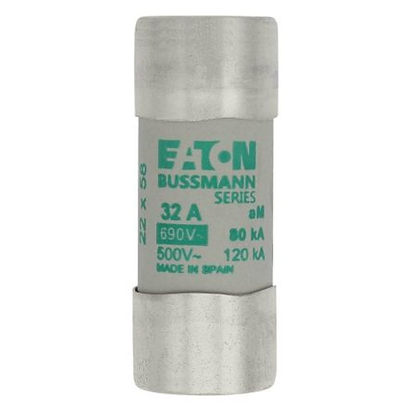 Eaton 32A AM Ceramic Cartridge Fuse, 22 x 58 mm