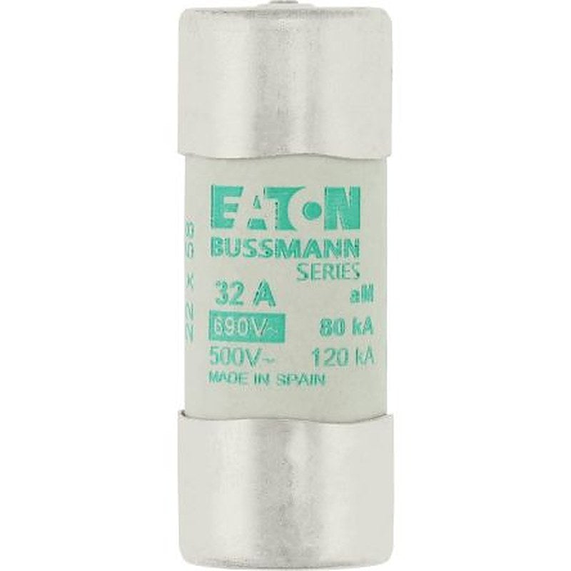 Eaton 32A AM Ceramic Cartridge Fuse, 22 x 58 mm