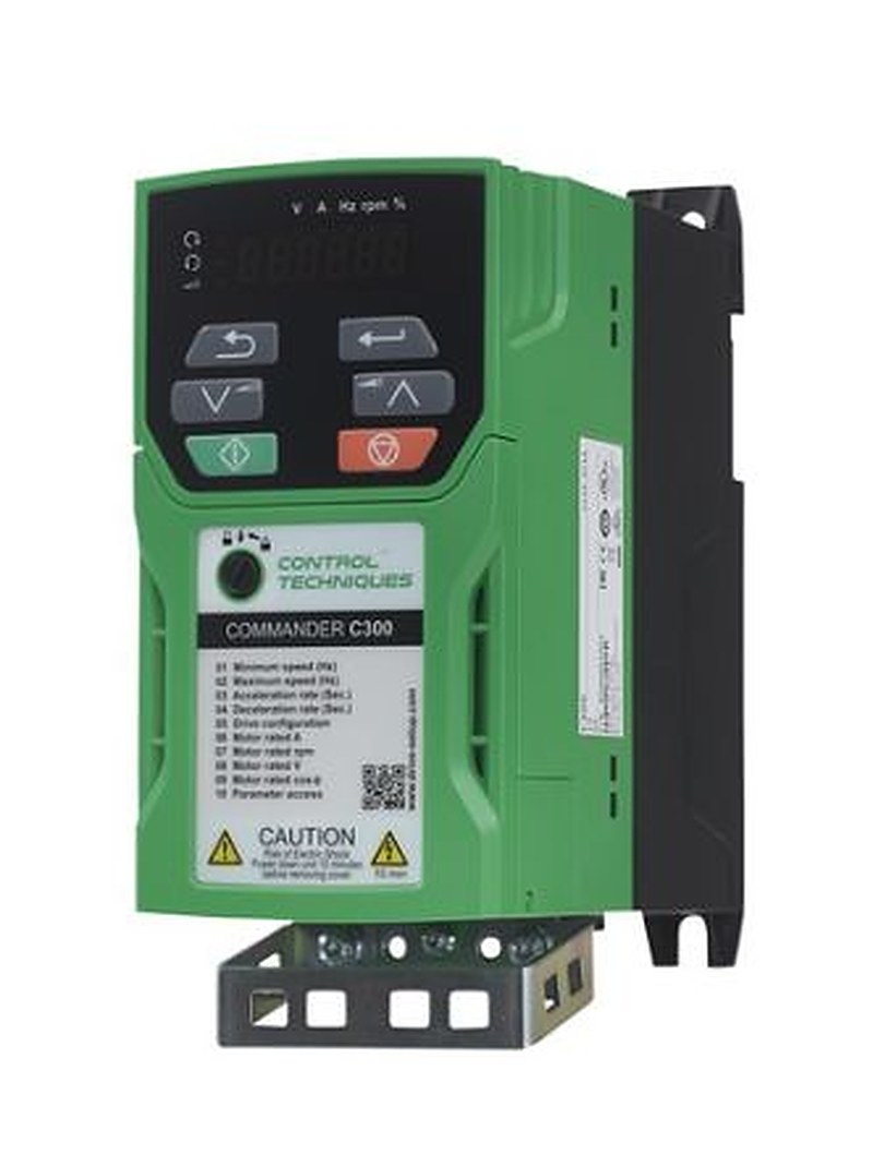 Control Techniques Inverter Drive, 0.75 kW, 1 Phase, C300 Series 240V ac 4.2 A