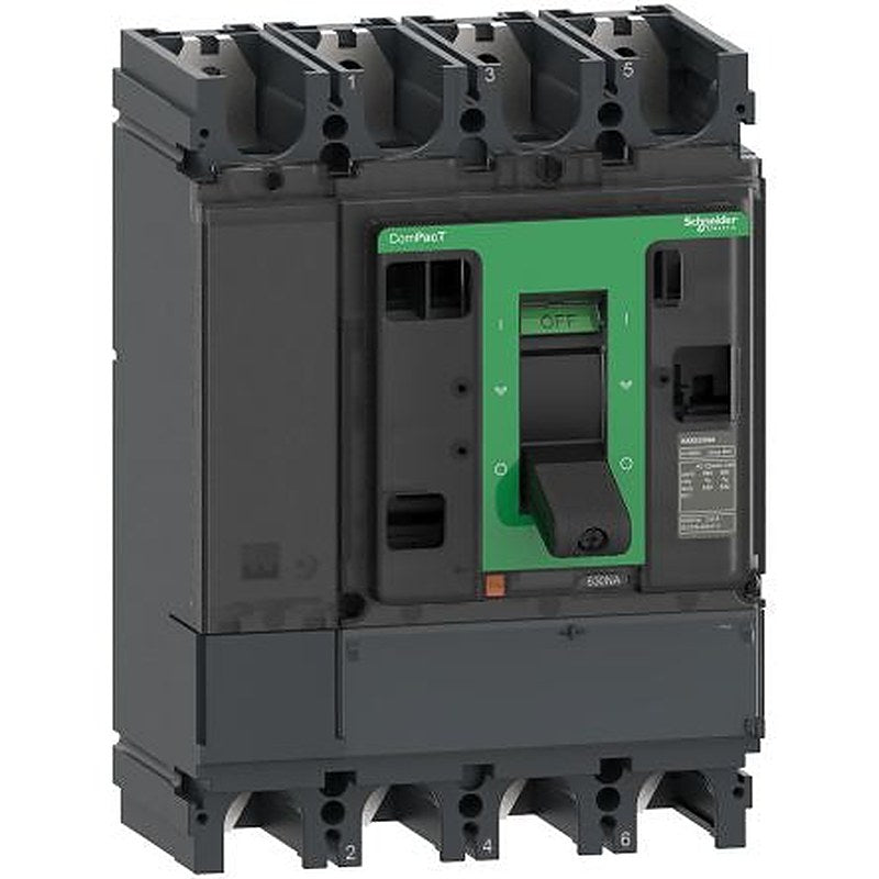Schneider Electric Switch Disconnector, 4-Pole, 400 A, 400A