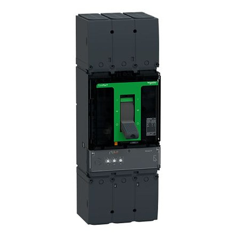 Schneider Electric, ComPact New Generation, ComPacT NSX Molded Case Circuit Breaker 3-Pole 400A, Fixed