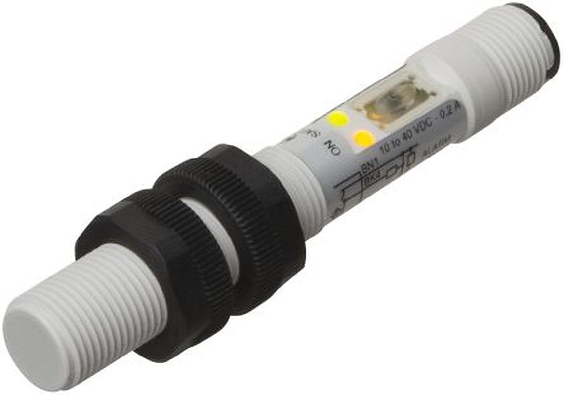 Carlo Gavazzi CA12CAF04BPM1IO Barrel Capacitive Proximity Sensor CA12CAF04BPM1IO 4 mm, M12 NPN/PNP 200mA 40V dc 40 V dc