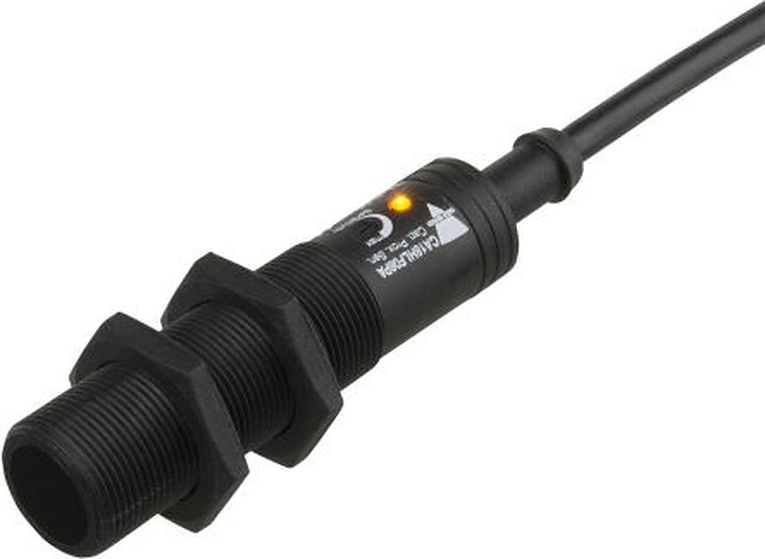 Carlo Gavazzi CA18HLF08PA Threaded Barrel Capacitive Proximity Sensor CA18HLF 8 mm, M18 PNP 200mA 40V 40 V dc