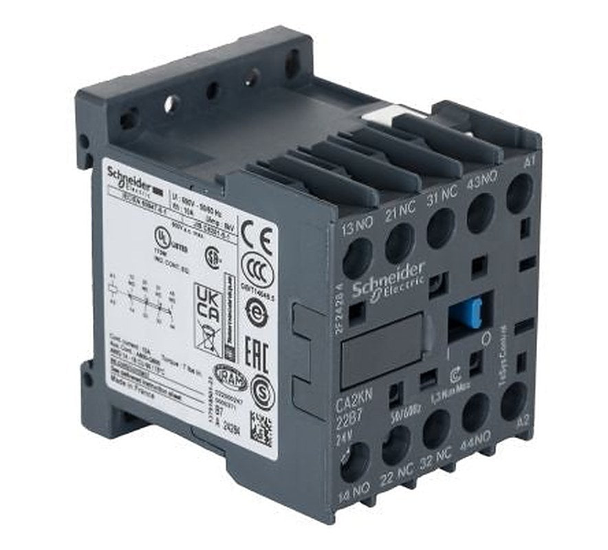 Schneider Electric TeSyS CA Contactor, 10 A, 2 NO/2 NC, 690V ac