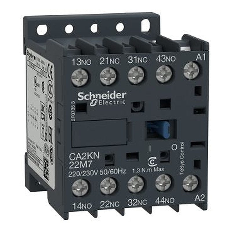 Control relay, TeSys K, 2 NO + 2 NC, lt or eq to 690V, 440VAC coil (Control relay TeSys K) is a Schneider Electric product. Designed for reliable performance and long service life. Available across Iraq — contact us for pricing and delivery options.