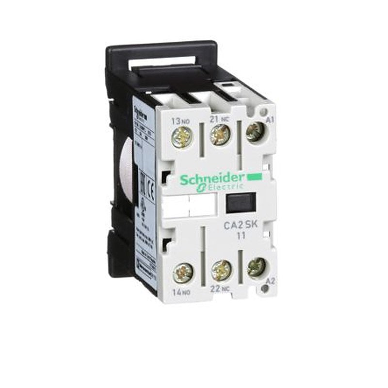 Schneider Electric TeSys SK Contactor, 24V Coil, 2-Pole, 10 A 24V, 1 NO/1 NC, 690V ac