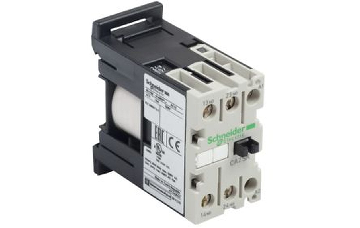 Schneider Electric TeSyS CA Contactor, 48V Coil, 1-Pole, 1.4 W 48V, 1 NO/1 NC