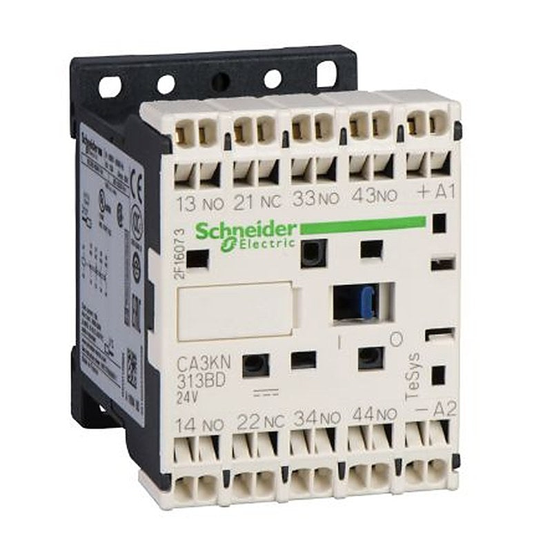 Schneider Electric, TeSyS CA Control Relay 2 NO/2 NC, 10A Contact Rating, 1.8 W, 24V dc
