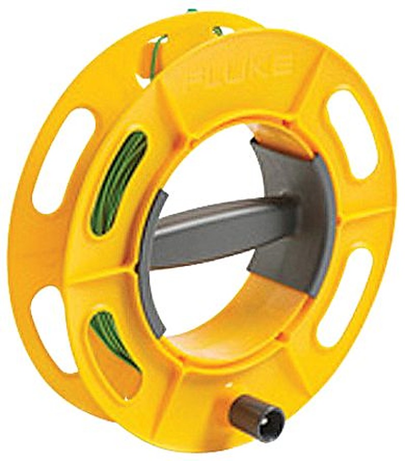 Fluke CABLE REEL 25M GR Ground Earth Cable Reel, For Use With 1623 Series, 1625 Series