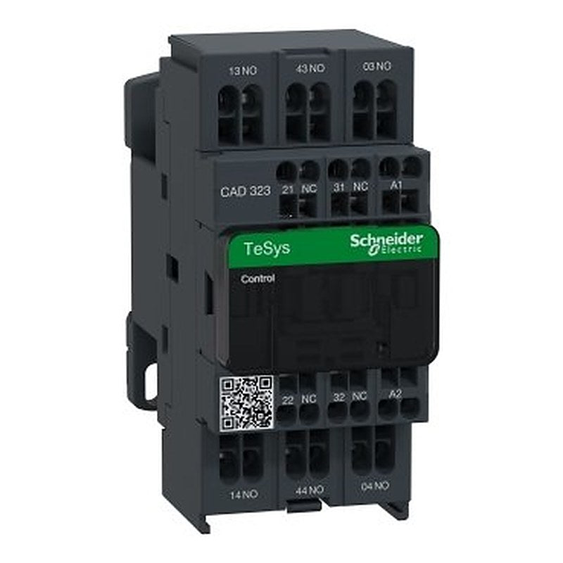 TeSys Deca control relay - 3 NO + 2 NC - <= 690 V - 120 V AC standard coil (TeSys Deca control relay) is a Schneider Electric product. Designed for reliable performance and long service life. Available across Iraq — contact us for pricing and delivery options.