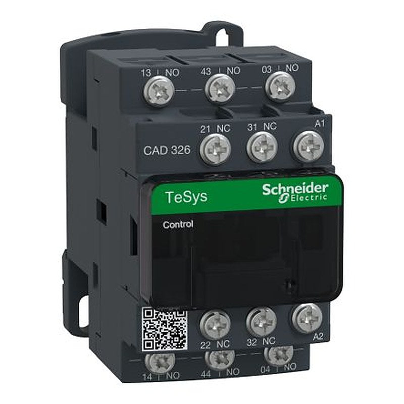 Schneider Electric, TeSyS CA Control Relay 3 NO/2 NC, 10A Contact Rating, 5.4 W, 380V