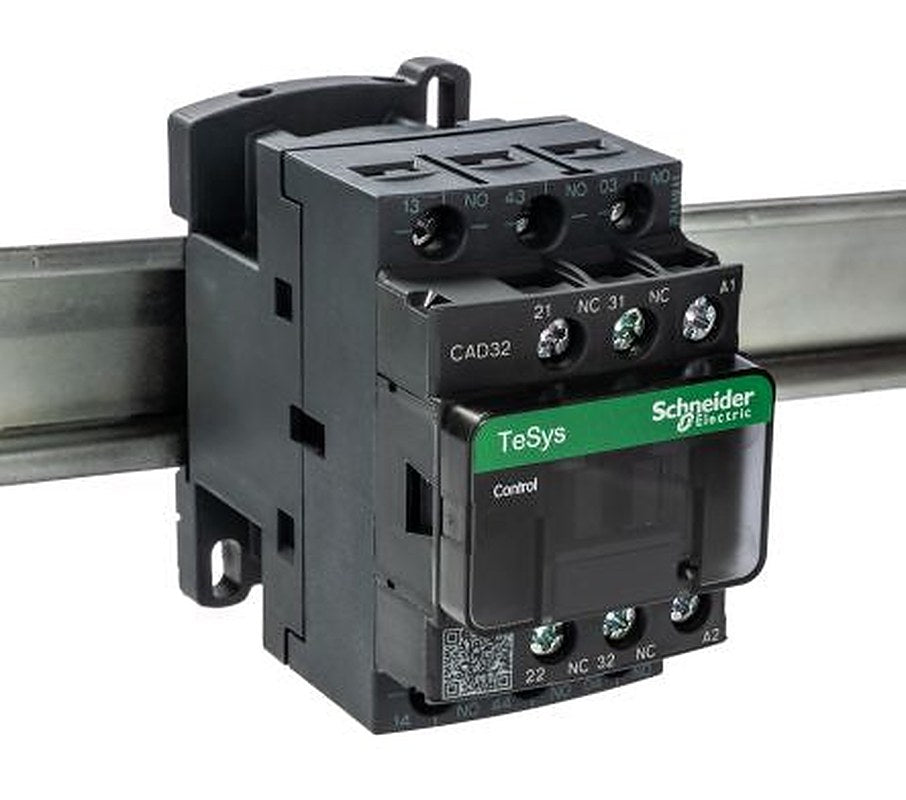 Schneider Electric TeSyS CA Contactor, 110V ac Coil, 5-Pole, 10 A 110V ac, 2 NO/2 NC, 690V ac
