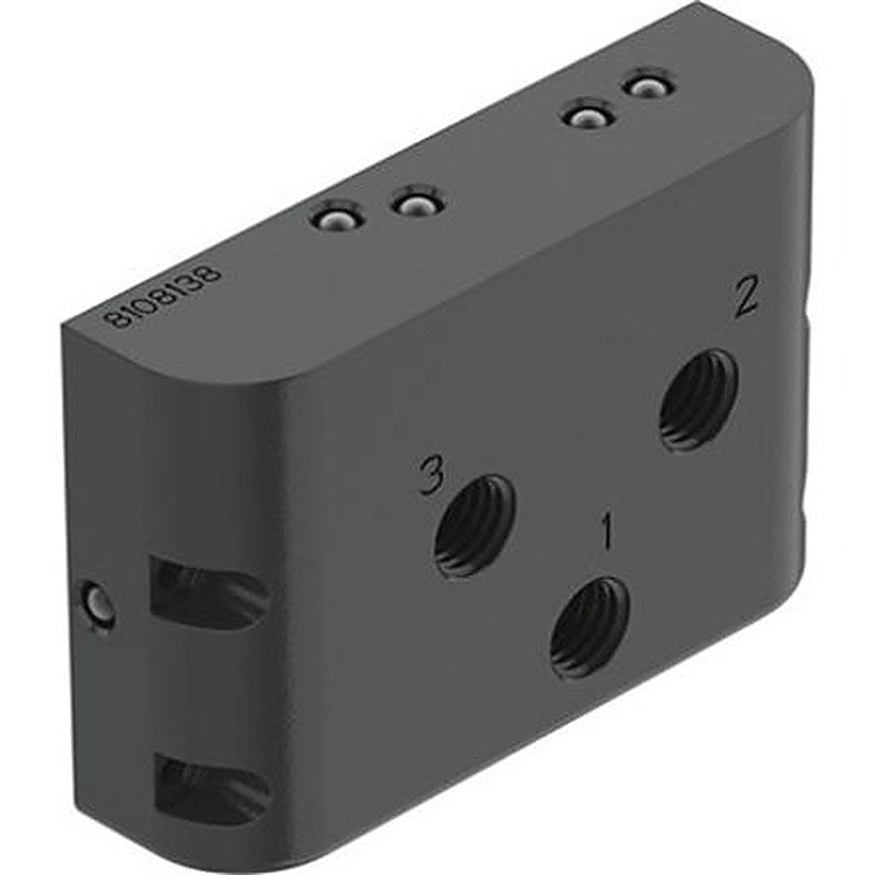 Festo CAPS series Manifold Block for use with Prepared For Positioner CMSH-V-SD, CAPS-M1-VDE1-S-A-AL-G14